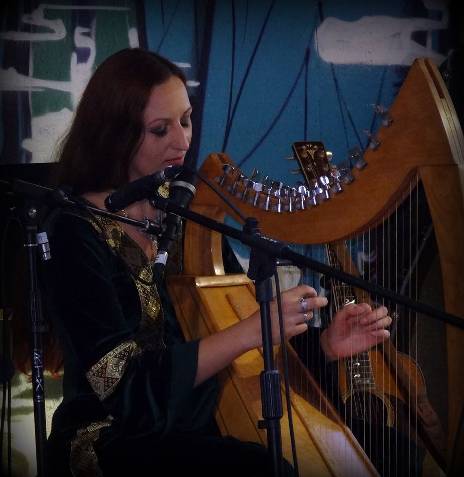 Harpiste celtique