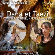 Dana et taezi concert spirituel a l ermitage de galamus